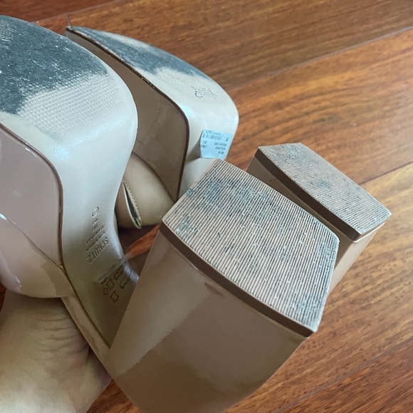 SCHUTZ Beige Platform Heels Size 7 - Picture 3 of 4